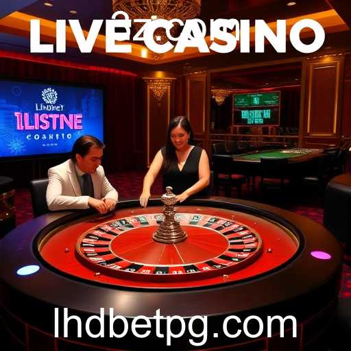 Experiência de Jogo Imersiva com Live Casino no LHDBET